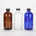 4 Oz 16Oz 30Ml 60Ml 120 Ml 500Ml 500 Ml Clear Boston Rounds Glass Bottles